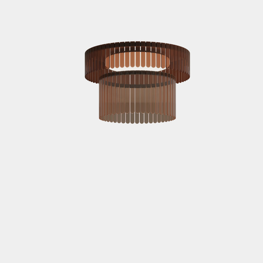 Plafón LedsC4 Scarlett Circular Surface Chandelier LED Ø73+Ø53cm SCSC-BA0-SELF00-OSV