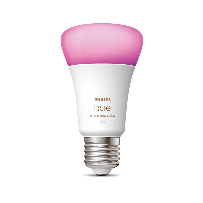 Philips Hue White and Color Ambiance Bombilla RGBW 9W 806lm