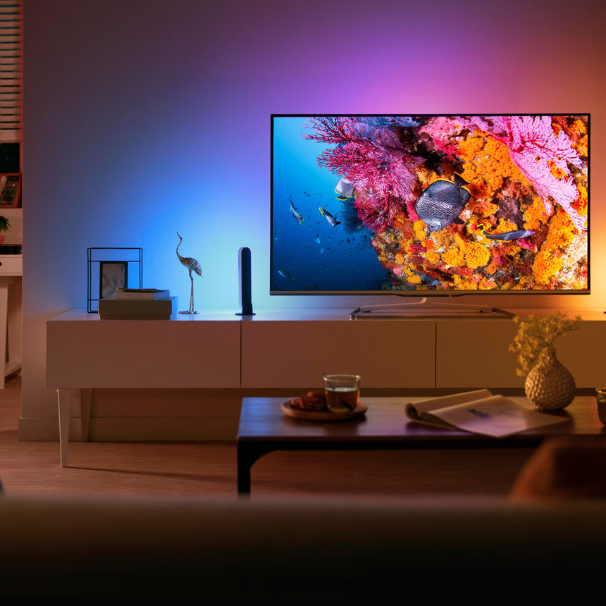 Philips Hue White and Color Ambiance Lámpara de mesa Play blanco RGBW 7W 7820331E7 530lm - imagen 5