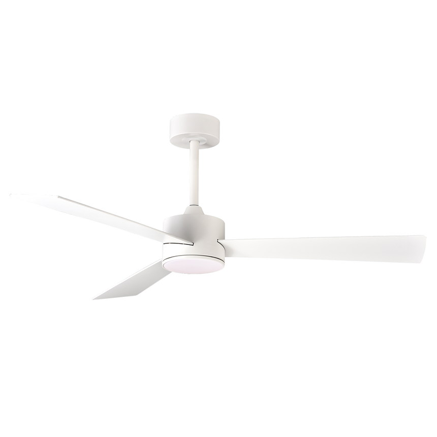 ACB Shamal White LED Ceiling Fan + DC Motor, Remote Control, Stepless Dimmer 3000-4000-6500 V2522030B