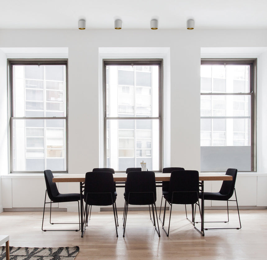 ACB Soul Plafón LED blanco texturado oro satinado GU10 8W P37920BOS