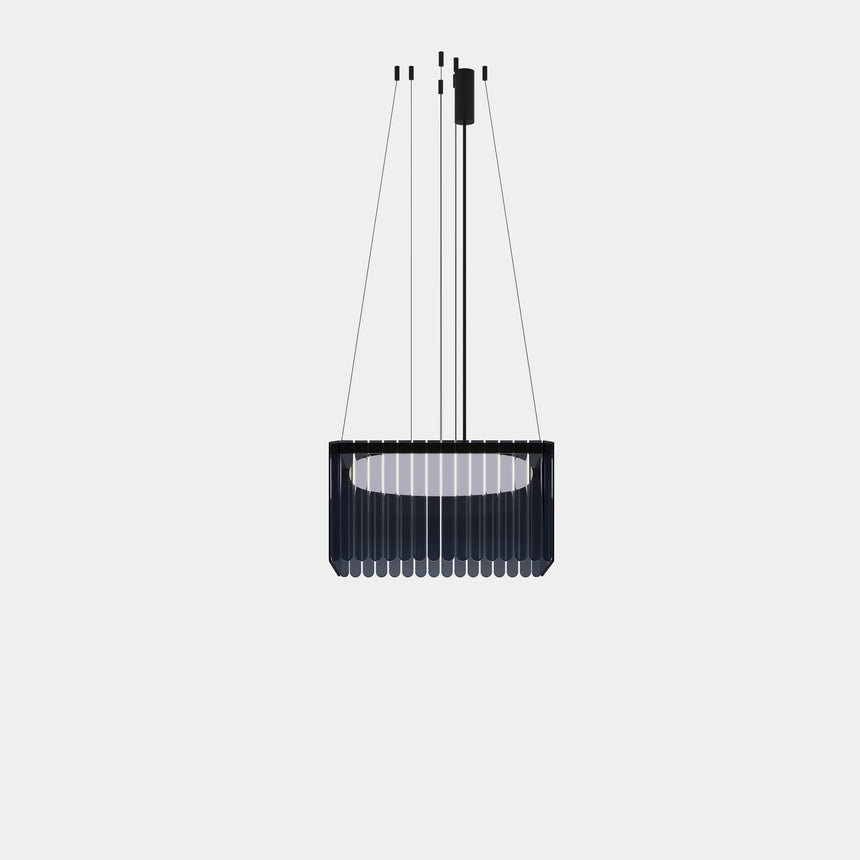 Lámpara de techo colgante LedsC4 Scarlett Square Pendant Individual x LED SQPI-A00-SF0000-OSV