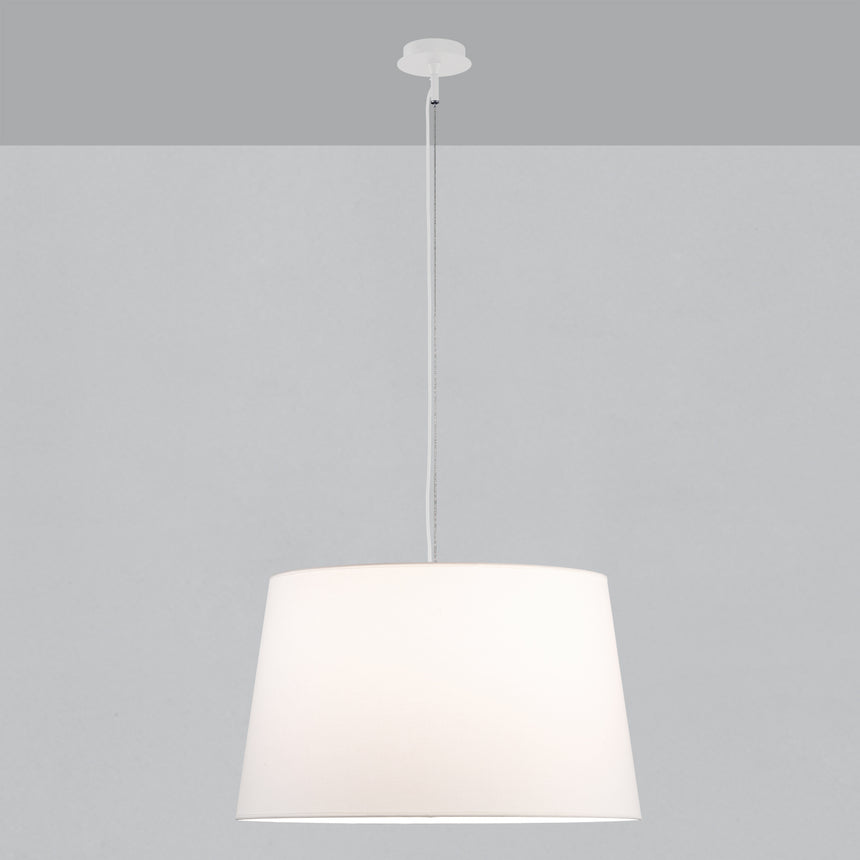 ACB Stilo Lámpara techo colgante LED blanco texturado E27 15W C8202180B