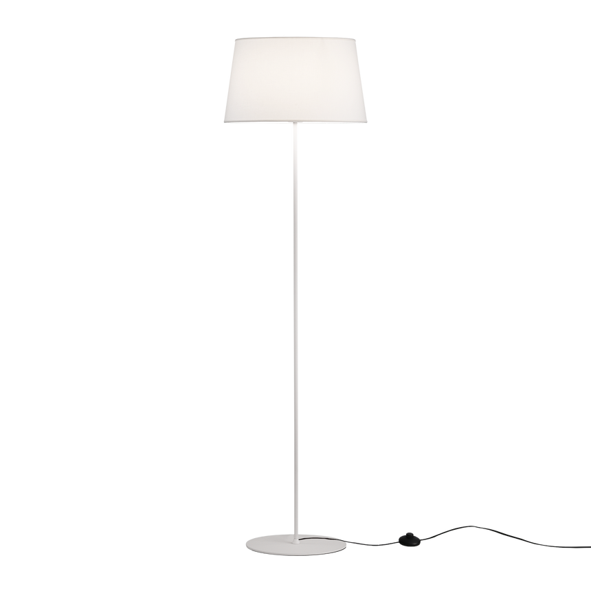 ACB Stilo Floor Lamp 8202 White, White Kit Text., LED E27 15W, I H8202080B