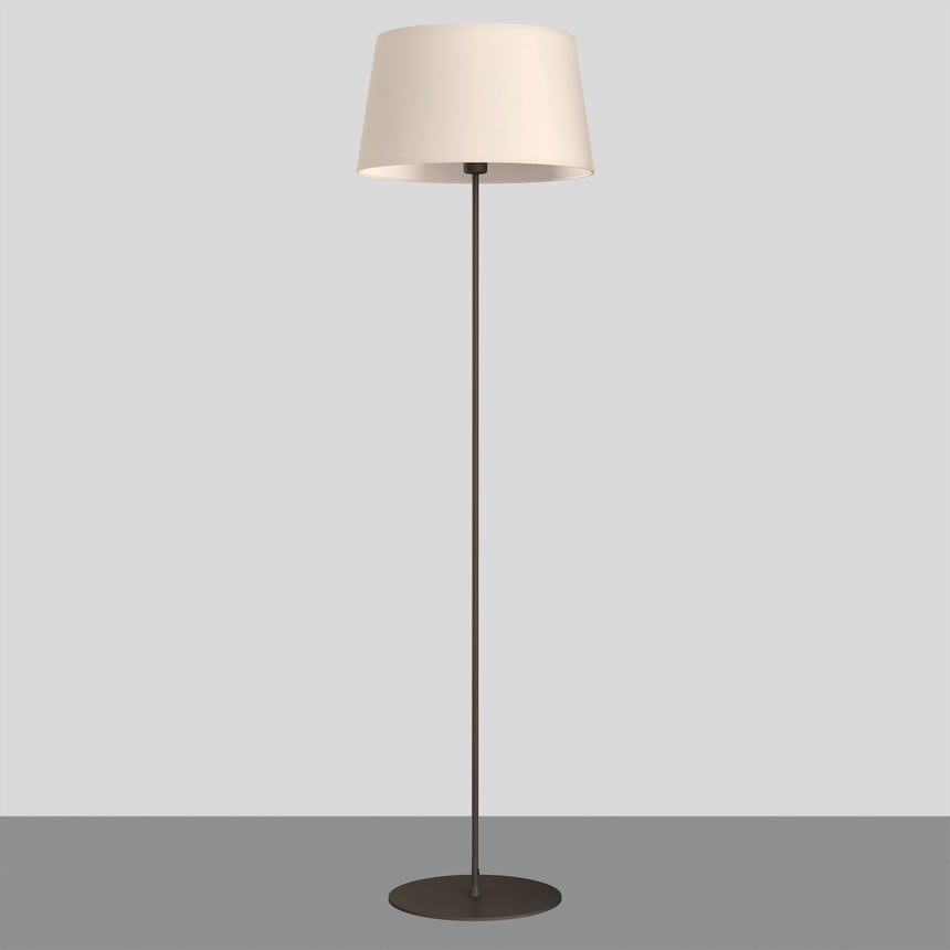 ACB Stilo Floor Lamp 8202 White, Black Text Kit, LED E27 15W, I H8202080N