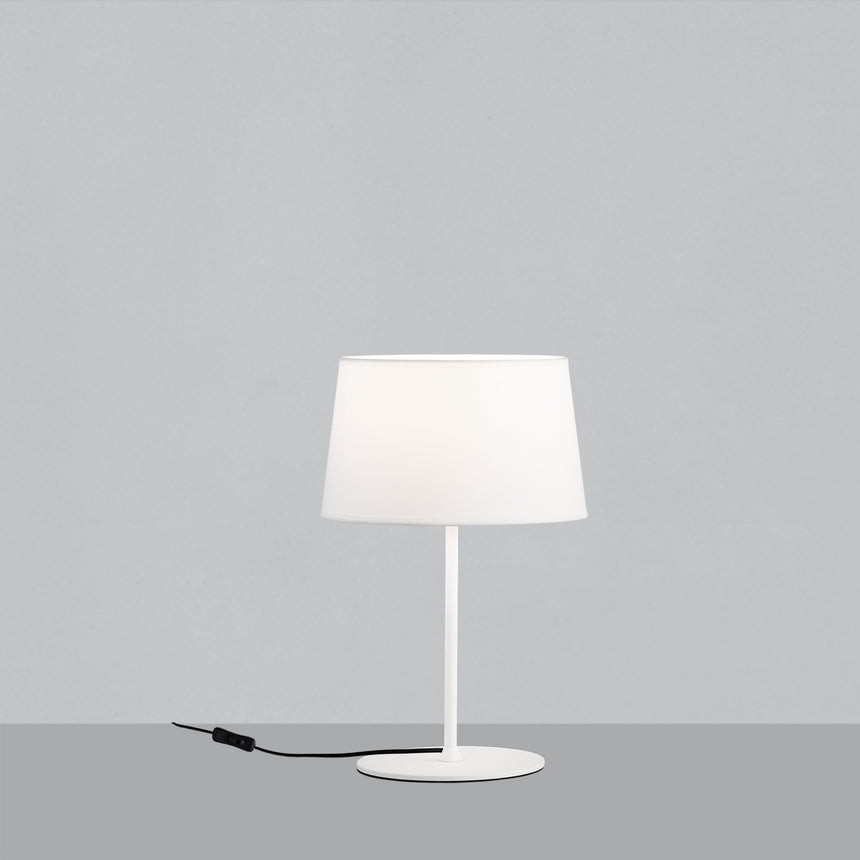 ACB Stilo Table Lamp 8202/41 White, White Text Kit, LED E27 15W, I S8202080B
