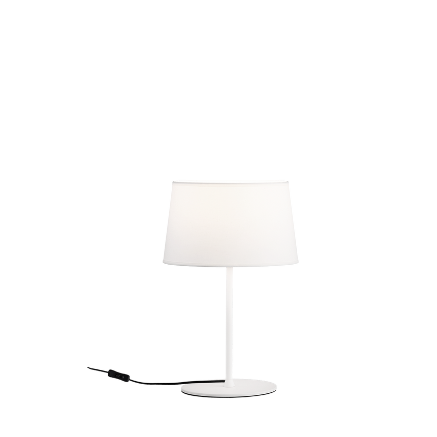 ACB Stilo Table Lamp 8202/41 White, White Text Kit, LED E27 15W, I S8202080B