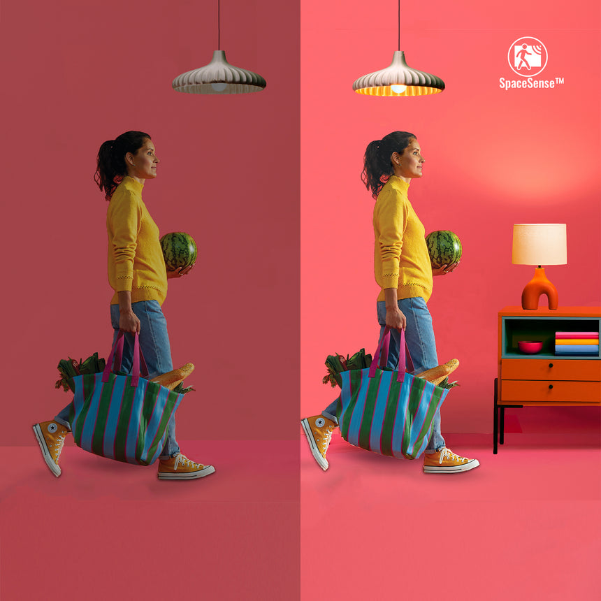 WiZ White Ambiance Plafón Negro Tunable White 36W 3400lm 0169071414 - imagen 4 | Philips