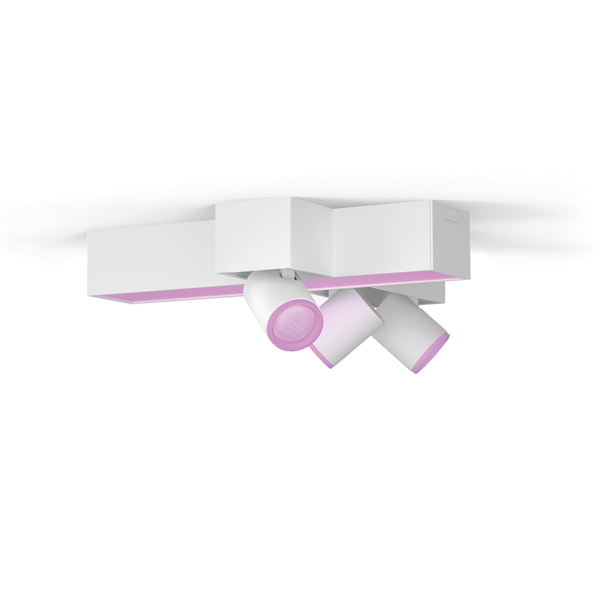 Philips Hue White and Color Ambiance Foco Centris blanco RGBW 25W 5060831P7 350lm - vista alternativa