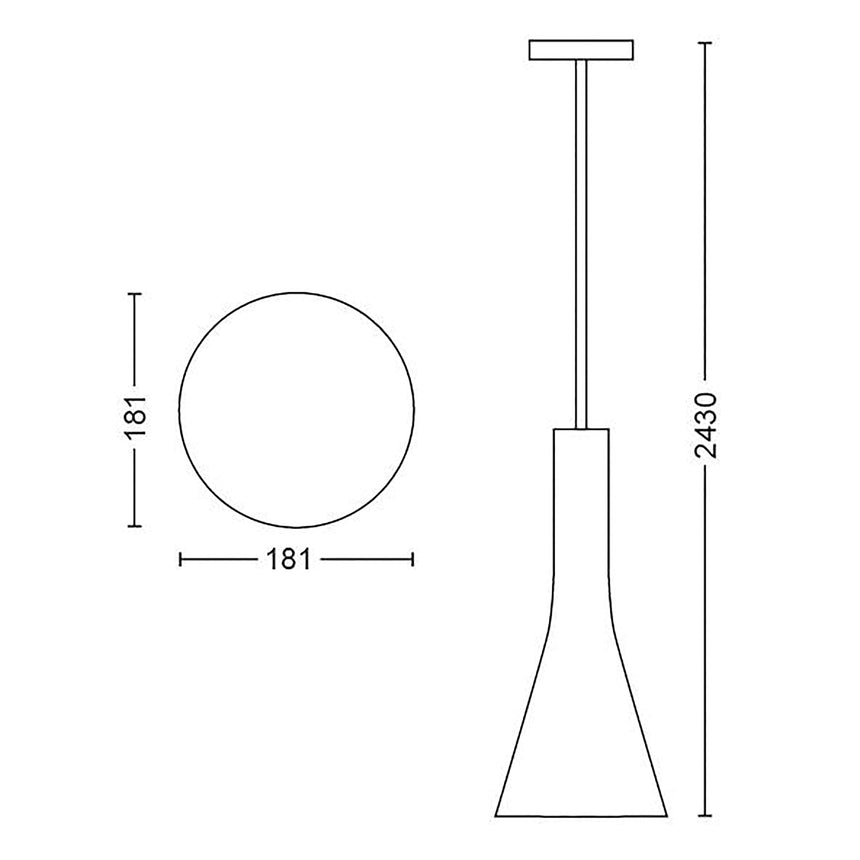 Philips Hue Lámpara colgante explore blanco White Ambiance 8W 4300131P6 800lm