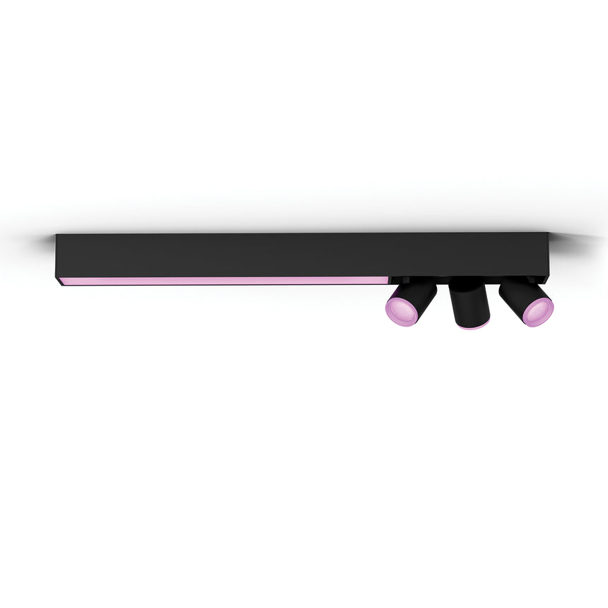 Philips Hue White and Color Ambiance Foco Centris negro RGBW 36W 5060930P7 350lm - vista alternativa
