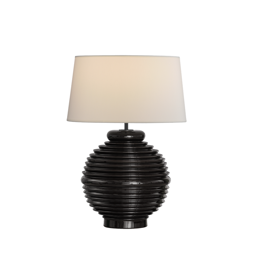 ACB Tarifa Sobremesa Negro Brillo E27 15W interruptor cable S8215080N