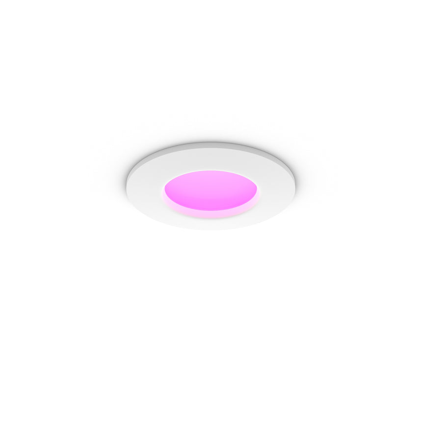 Philips Hue White and Color Ambiance Empotrable slim recessed light blanco RGBW 8,3W IP44 872016926409000 - vista alternativa