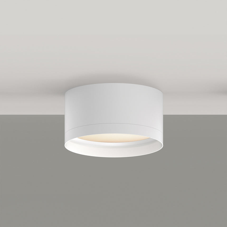 ACB Tech Plafón baño LED 18W 3000K blanco texturado P3987100B