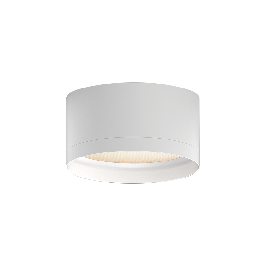 ACB Tech Plafón baño LED 18W 3000K blanco texturado P3987100B