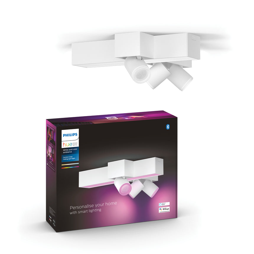 Philips Hue White and Color Ambiance Foco Centris blanco RGBW 25W 5060831P7 350lm
