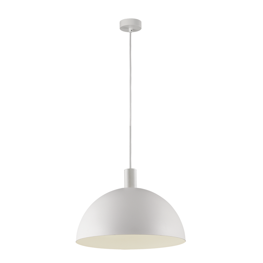 ACB Tiga Pendant Light 3707/35 Textured White, LED E27 15W, C3707180B