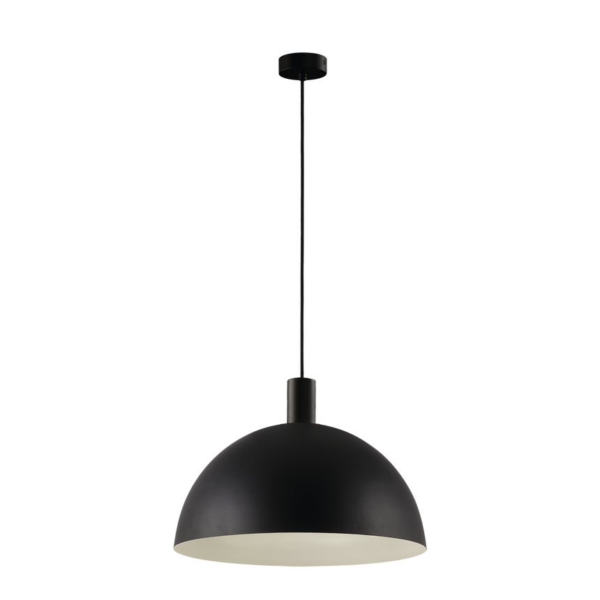 ACB Tiga Lámpara de techo colgante Negro Texturado E27 15W C3707180N