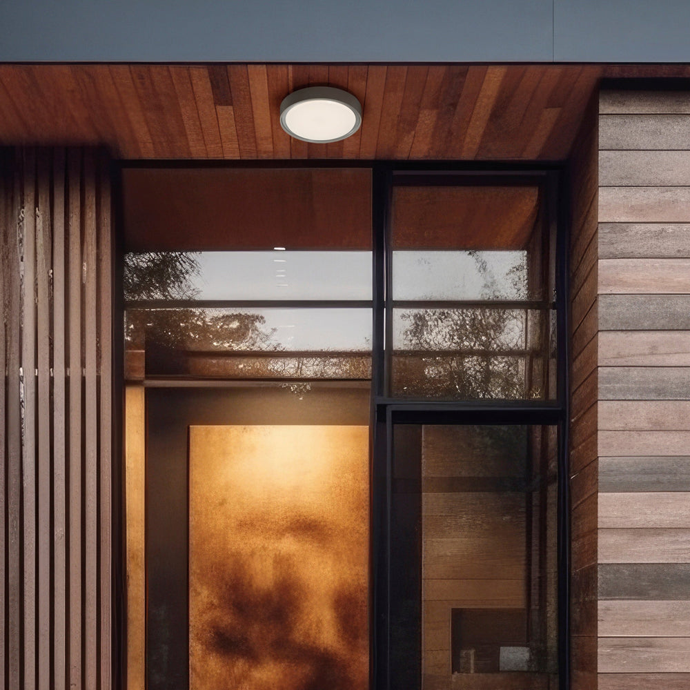 ACB Tilo Ceiling Light 2013/30 Grey, LED 15W 3000K 1750lm, CRI90 I IP65, Integrated LED P2013101GR