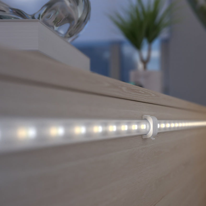 Philips Hue White and Color Ambiance Conector exterior flux blanco RGBW 872110304391700 (4 uds) - vista alternativa