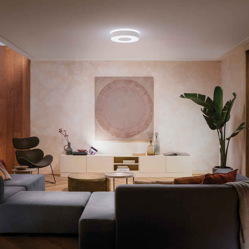 Philips Hue White and Color Ambiance Plafón Infuse blanco RGBW 53W 4116431P9 3700lm - imagen 6