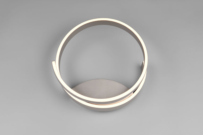 aplique de pared Trio Cinardi níquel mate TRI246110107 - vista 10