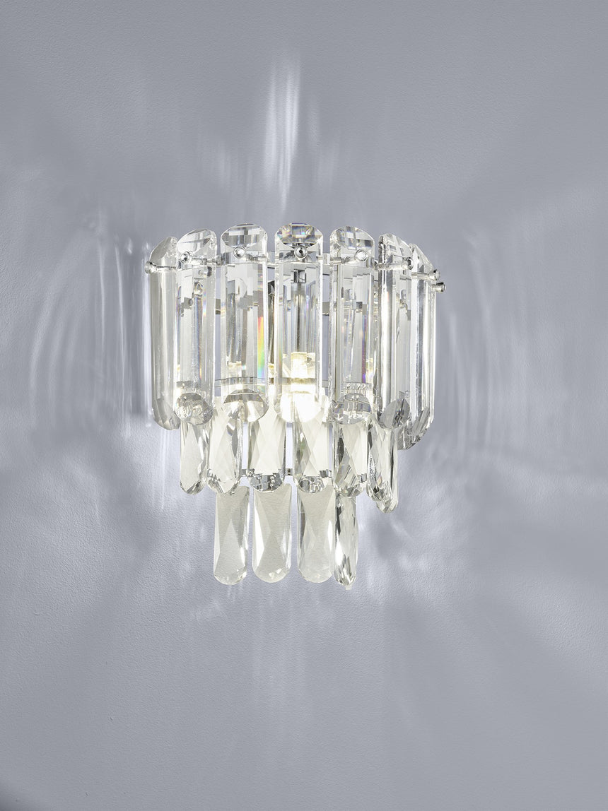 aplique de pared Trio Malizia cromo 25cm TRI267600106 - lateral