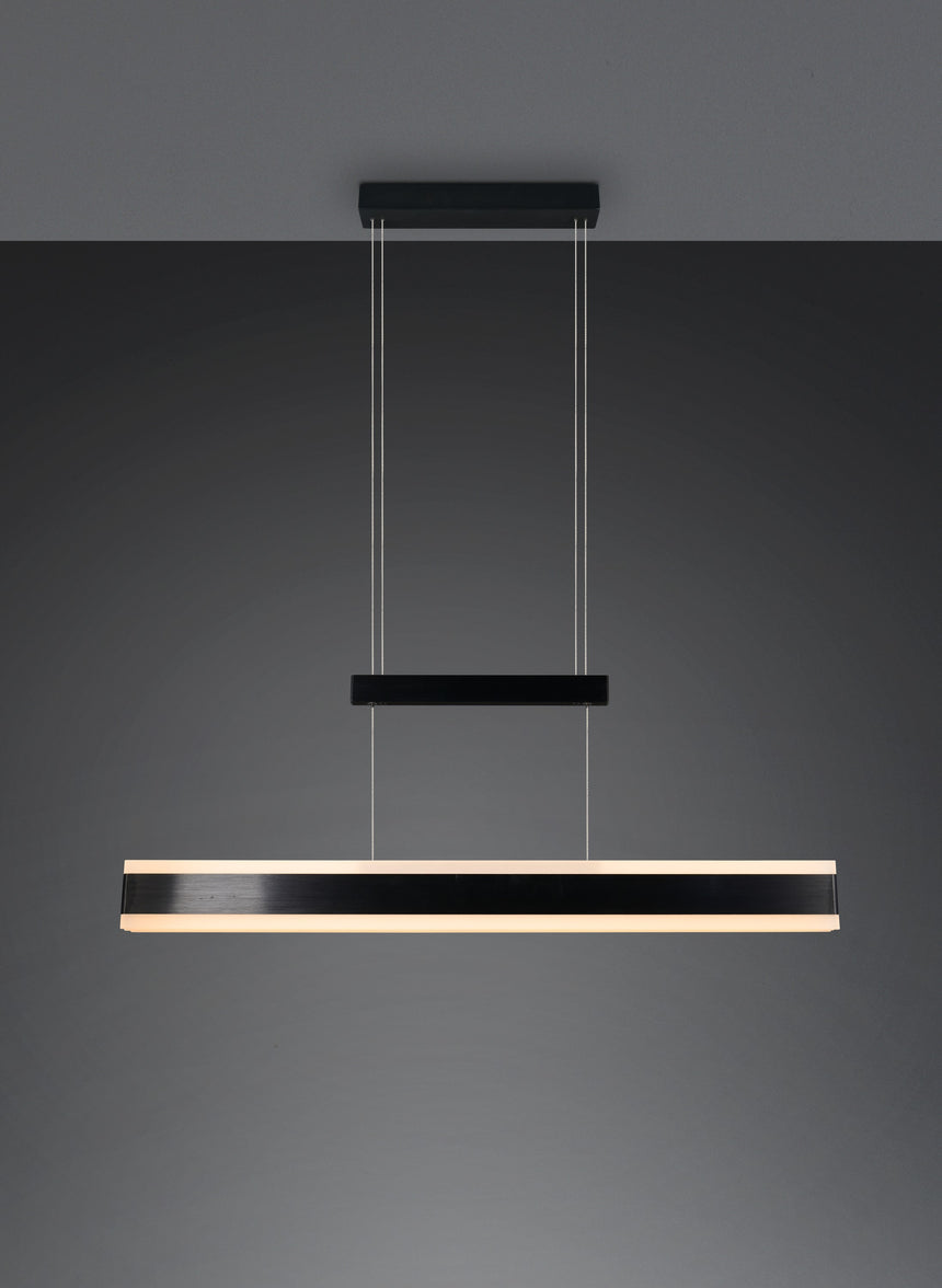 lámpara colgante Trio Arcola negro mate TRI331210332 - vista 10