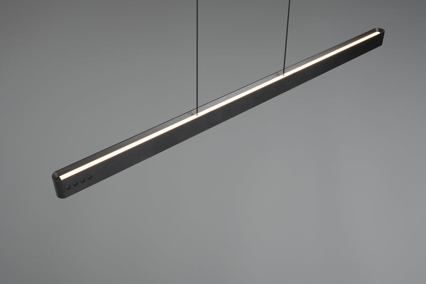 lámpara colgante Trio Donegal negro mate TRI333310232 - vista 8