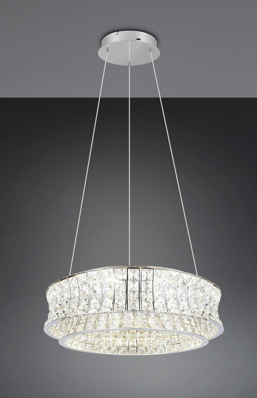 lámpara colgante Trio Zevion dorado mate TRI334730106 - vista 5