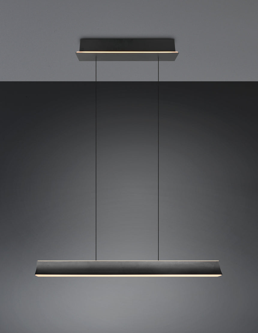 lámpara colgante Trio Cimolto negro mate TRI335710132 - vista 8