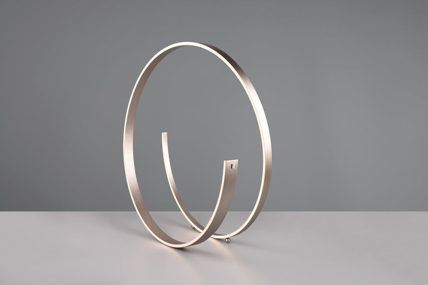 lámpara de pie Trio Cinardi níquel mate TRI446110107 - vista 5