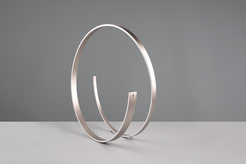 lámpara de pie Trio Cinardi níquel mate TRI446110107 - vista 6