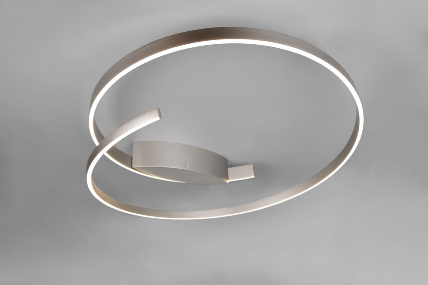 plafón de techo Trio Cinardi níquel mate TRI646110107 - vista 5