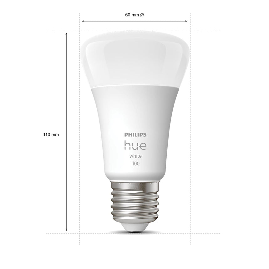Philips Hue White Bombilla White E27 10W 1100lm 28823200 - imagen 6