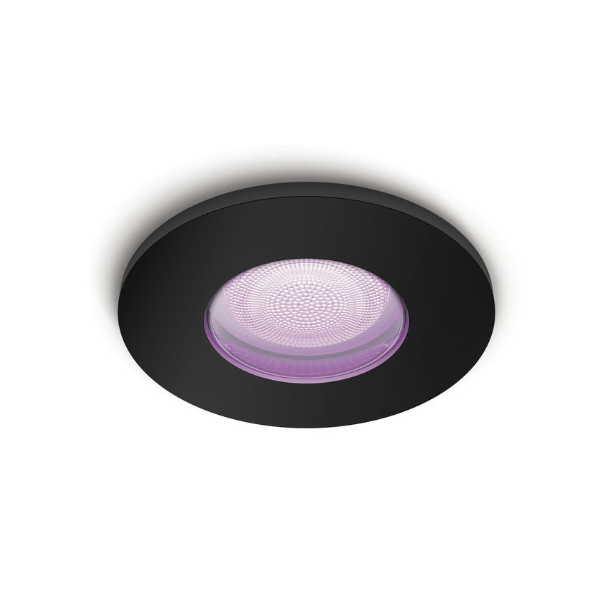Philips Hue White and Color Ambiance Foco Xamento negro RGBW 4,2W IP44 400lm 8720169320833 - vista alternativa