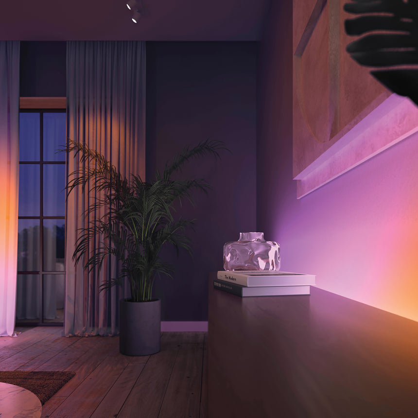 Philips Hue White and Color Ambiance Extensión tira LED Gradient blanco RGBW 12W 33998900 - imagen 4
