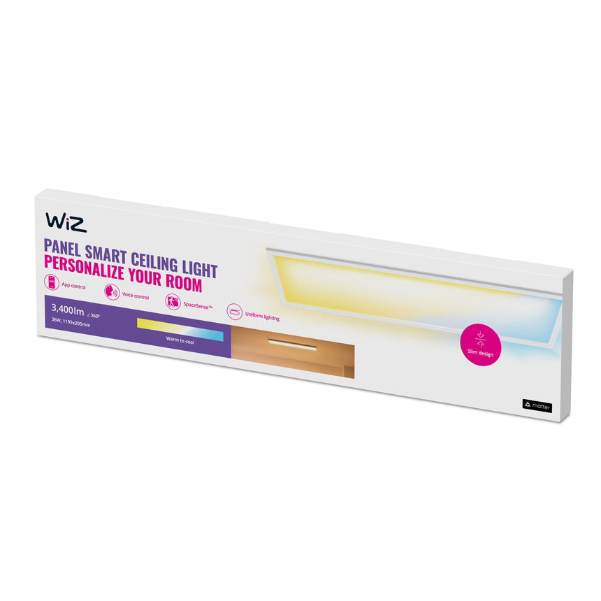 WiZ White Ambiance Plafón Tunable White 36W 3400lm 0169071391 | Philips