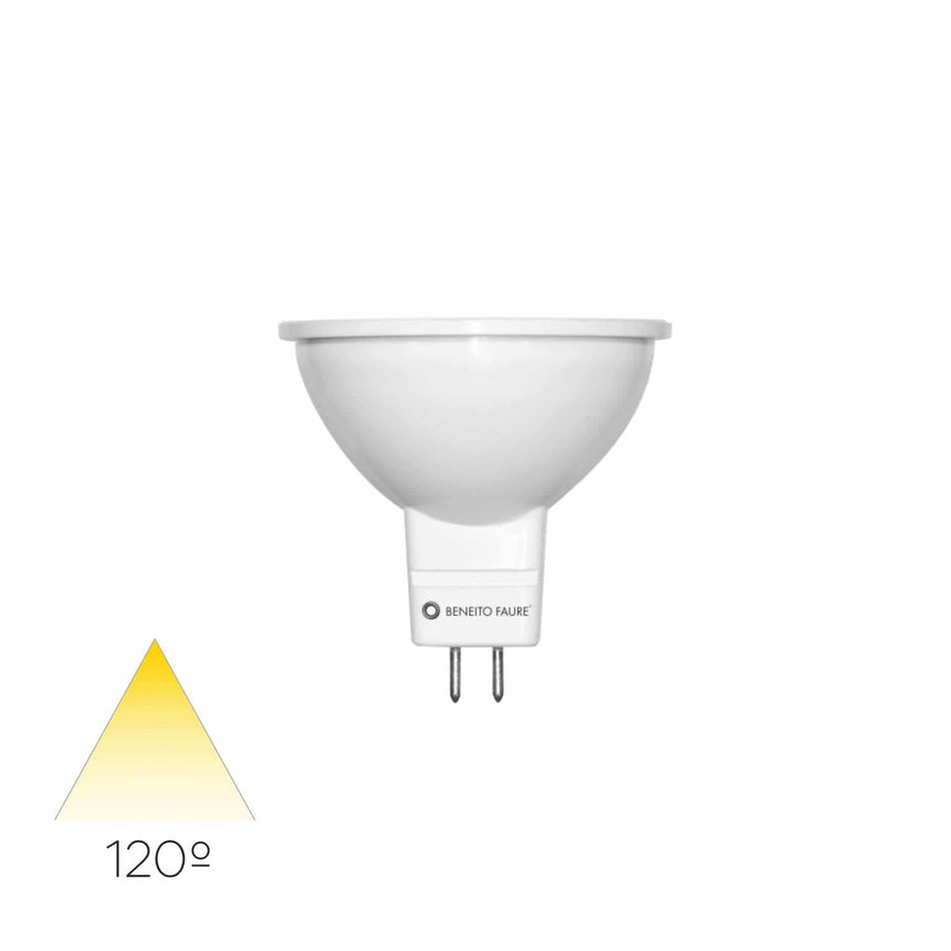 Beneito & Faure Uniform-line Bombilla LED Dicroica MR16 GU5.3 6W 12V 120º Neutra 4000K 4021