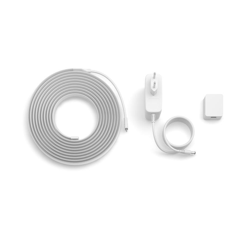 Philips Hue White and Color Ambiance Tira LED flux ledstrip blanco RGBW 20W 87211
