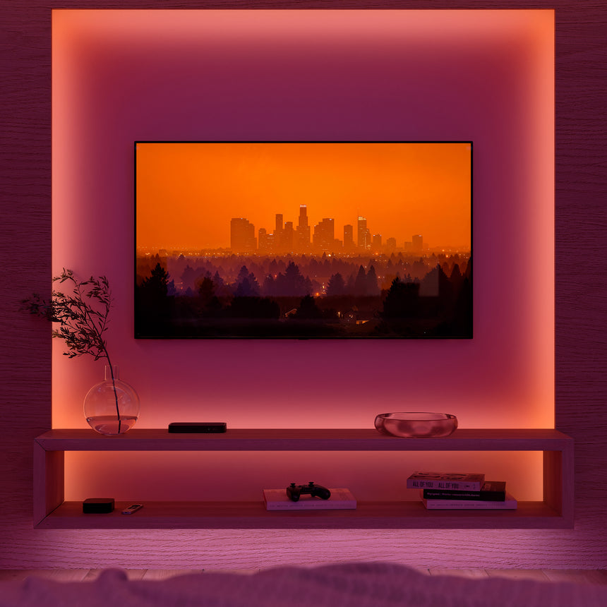 Philips Hue White and Color Ambiance Tira LED flux blanco RGBW 24W 2000lm 310361100