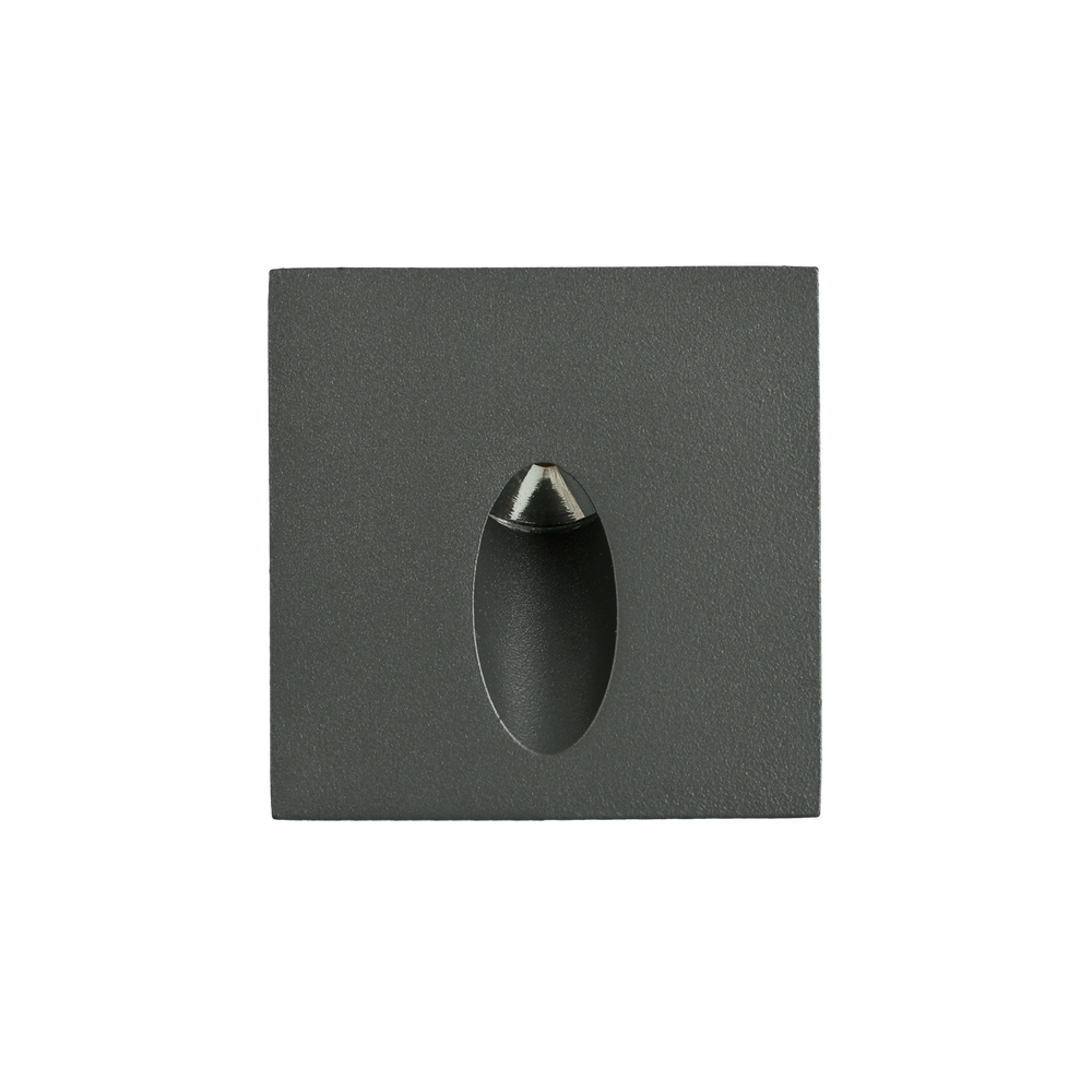 ACB Virgo Recessed 2064 Textured Anthracite, LED 3W 3000K 60lm, CRI80 I IP65 E2064000GR