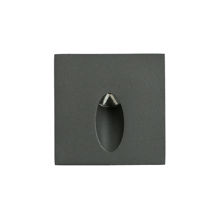 ACB Virgo Recessed 2064 Textured Anthracite, LED 3W 3000K 60lm, CRI80 I IP65 E2064000GR