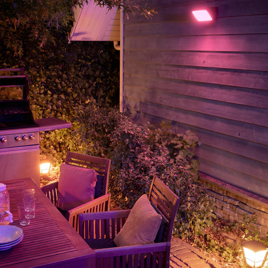Philips Hue White and Color Ambiance Proyector discover negro RGBW 31W IP44 1743530P7 2250lm - imagen 5