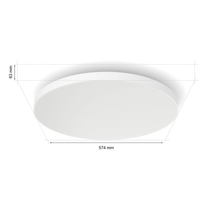 Philips Hue White and Color Ambiance Panel LED datura blanco RGBW 67W 4850lm 8720169277557 - imagen 10