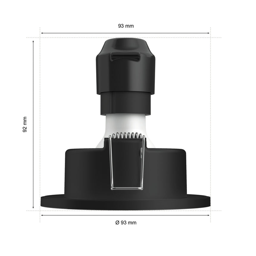 Philips Hue White and Color Ambiance Foco Xamento negro RGBW 4,2W IP44 400lm 8720169320833 - imagen 9