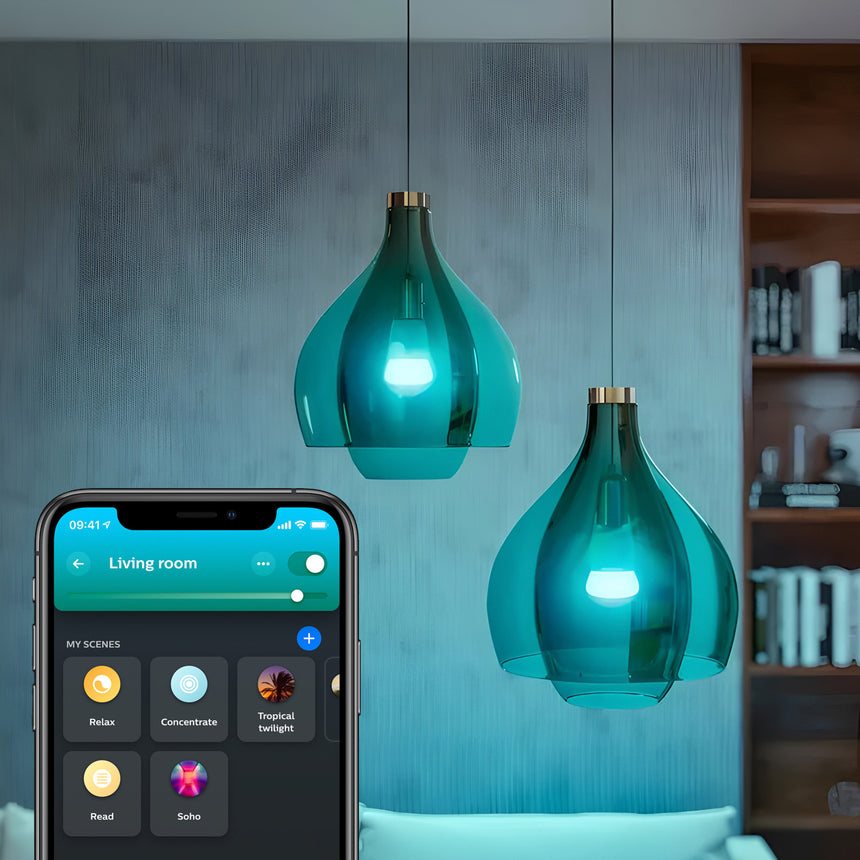 Philips Hue White and Color Ambiance Kit de inicio negro RGBW 5W 1100lm (5 uds) 87201