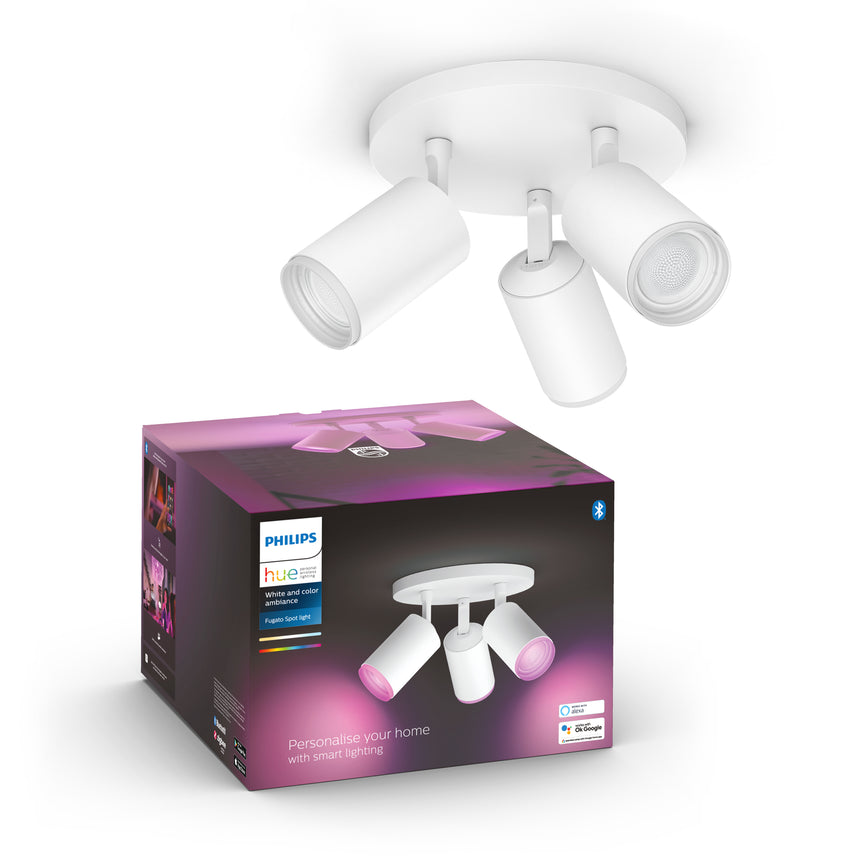 Philips Hue White and Color Ambiance Foco Fugato blanco RGBW 4,2W 1200lm 8720169319516