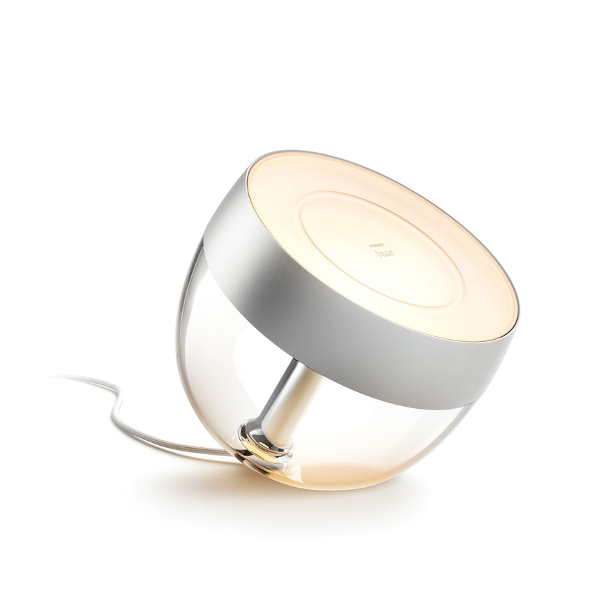 Philips Hue White and Color Ambiance Lámpara de mesa Iris plata RGBW 8W 570lm 41152400 - vista alternativa