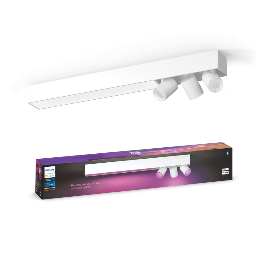 Philips Hue White and Color Ambiance Foco Centris blanco RGBW 36W 5060931P7 350lm
